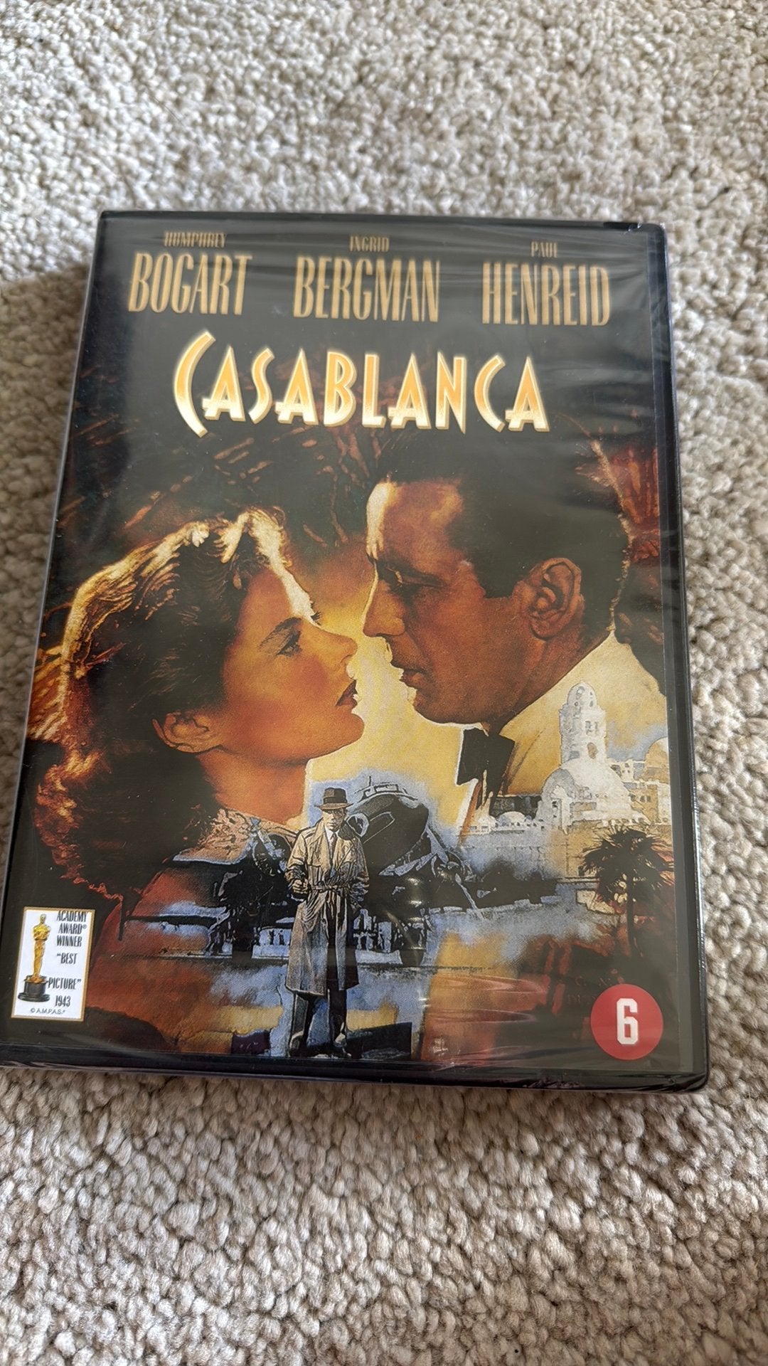Casablanca DVD - Klassieke Romantische Film, Drama, Ophalen of Verzenden, Vanaf 6 jaar, Voor 1940