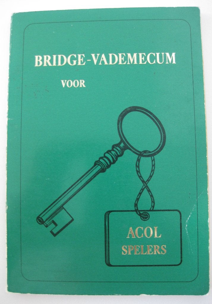 Boek: Bridgeboek Bridge-Vademecum voor Acol Spelers, Ophalen of Verzenden, Gelezen, Overige onderwerpen