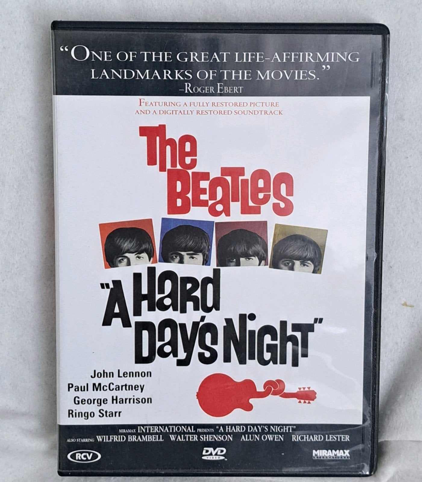 dvd  the beatles.  ..a hard day's night.., Engels, Alle leeftijden, Nederlands, Ophalen of Verzenden