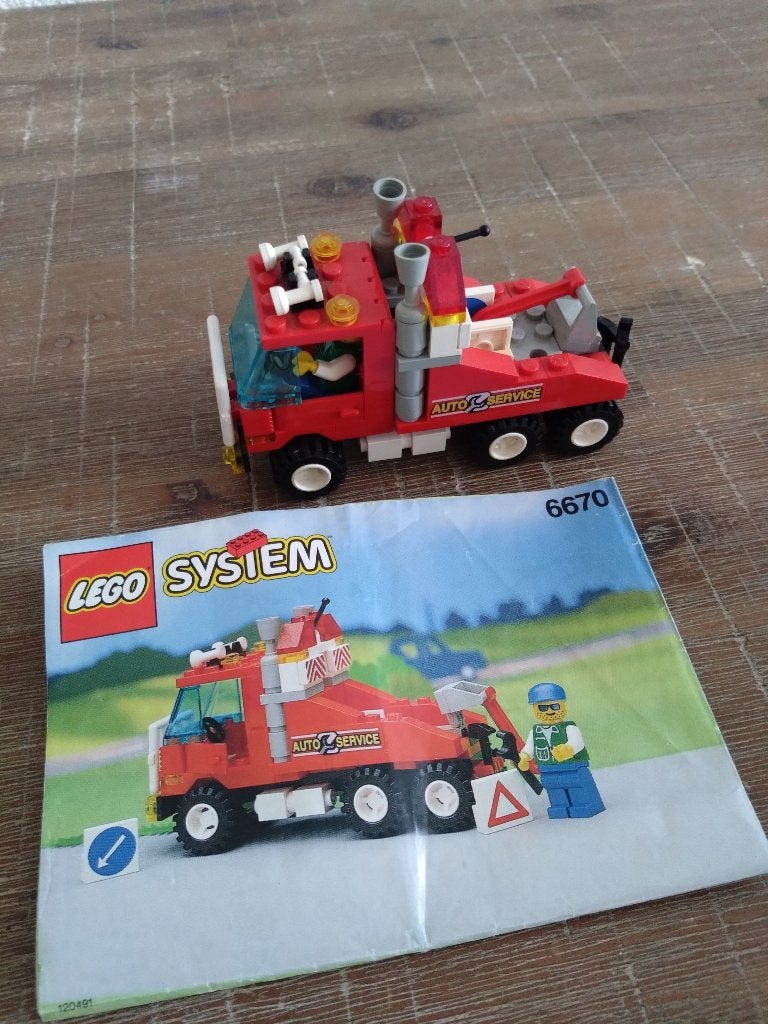 lego 6670 wrecker, Gebruikt, Overige thema's, Lego, Ophalen of Verzenden