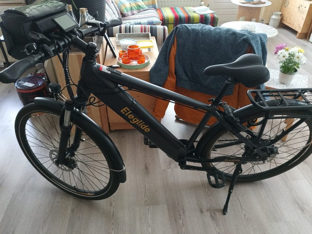 PRACHTIGE STERKE EN STOERE EBIKE MET EXTRA NIEUWE ONDERDELEN, Ophalen, Gebruikt, 50 km per accu of meer, Overige merken
