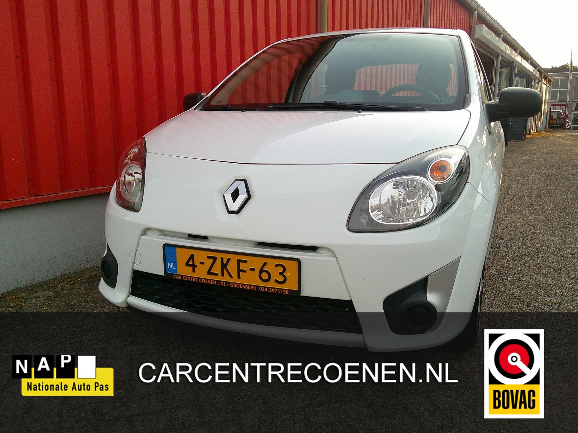 Renault Twingo 1.2-16V Authentique / Airco, Voorwielaandrijving, Euro 5, Zwart, 4 stoelen