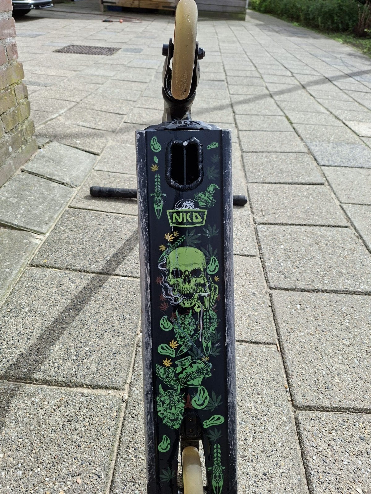 Stuntstep NKD met helm - Gebruikt, Ophalen, Gebruikt, Gewone step, NKD