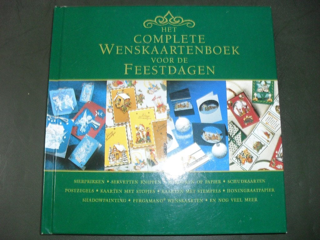 voorbeeldboek kerstkaarten maken, Ophalen of Verzenden, Nieuw, Overige thema's, Overige typen