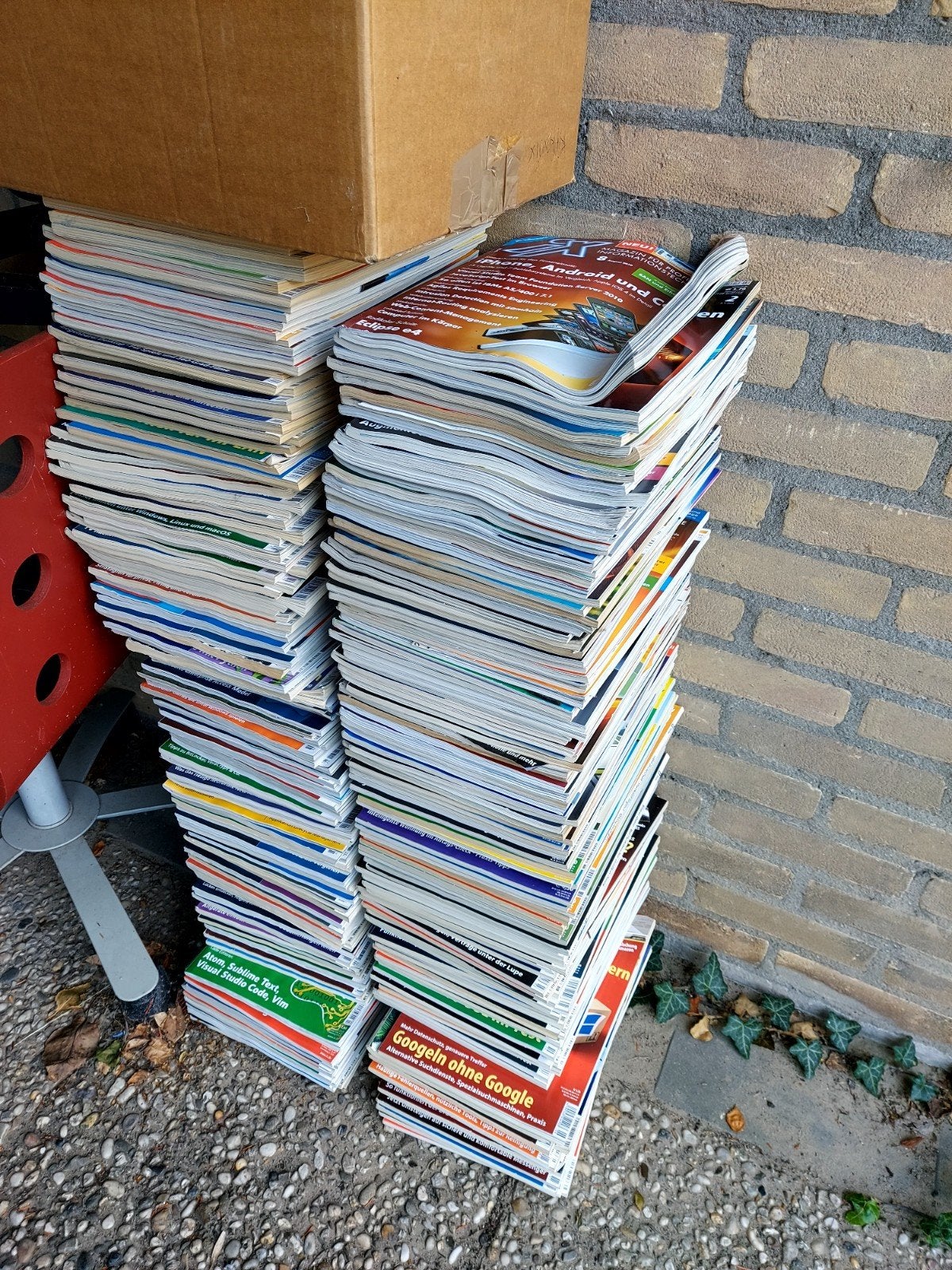 ct en iX magazines tijdschriften 2010-2025, Boeken, Tijdschriften en Kranten, Ophalen, Zo goed als nieuw, Overige typen