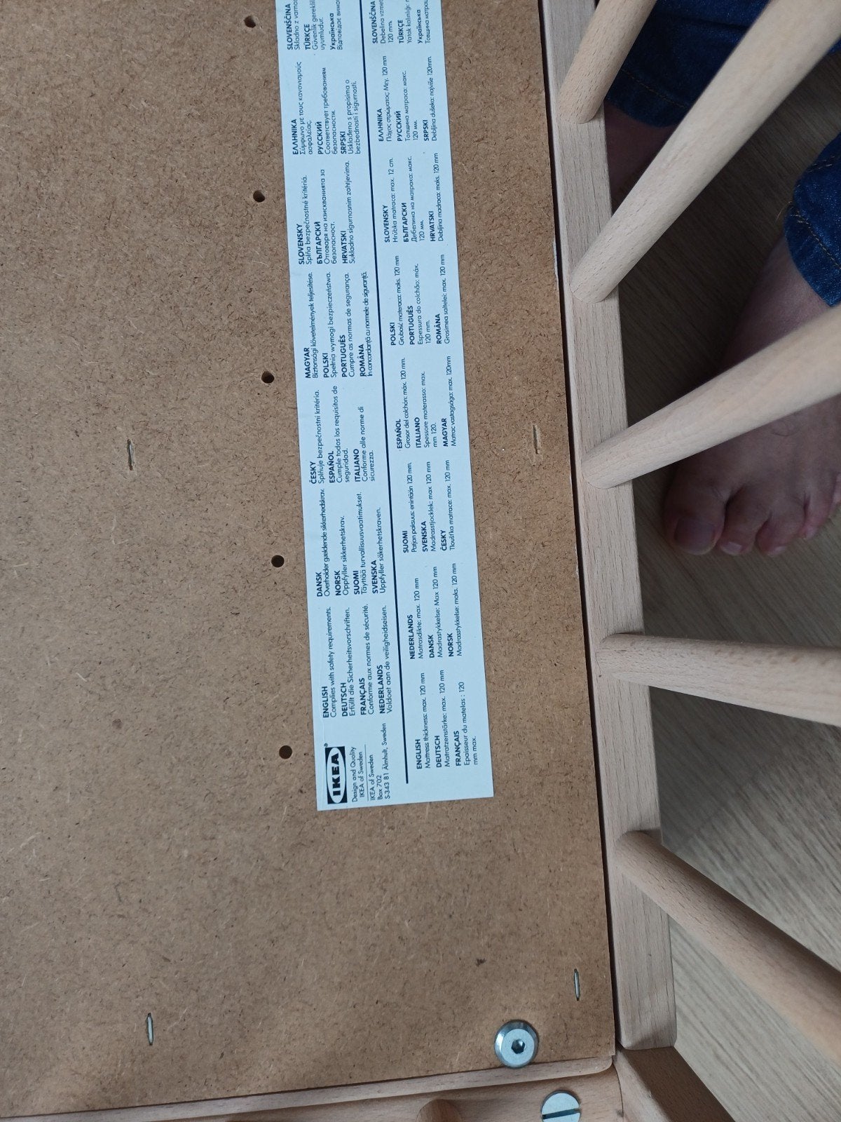 Ikea ledikant met matras (z.g.a.n.), Ophalen, Eenpersoons, Zo goed als nieuw, Overige maten