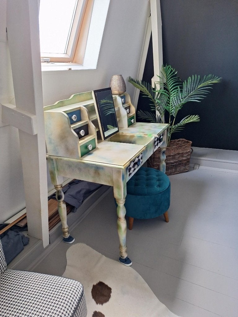 make-up/bureau tafel nieuw gepimt !, Ophalen, Overige materialen, 50 tot 100 cm, Zo goed als nieuw