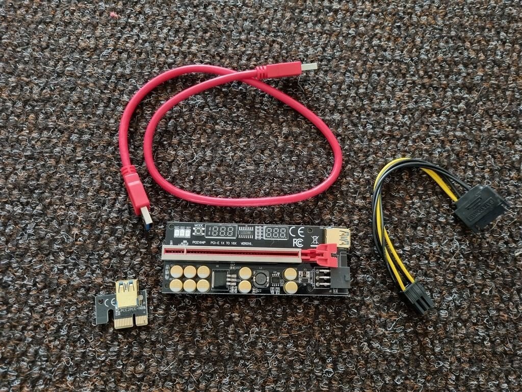 GPU riser V016 Pro red, Ophalen of Verzenden, Nieuw, GDDR6, PCI-Express 4