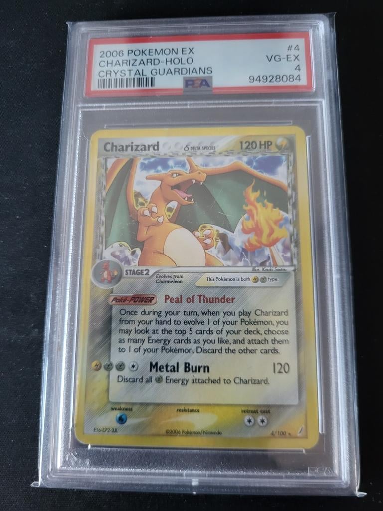 Pokemon Charizard Crystal guardians, Ophalen of Verzenden, Zo goed als nieuw