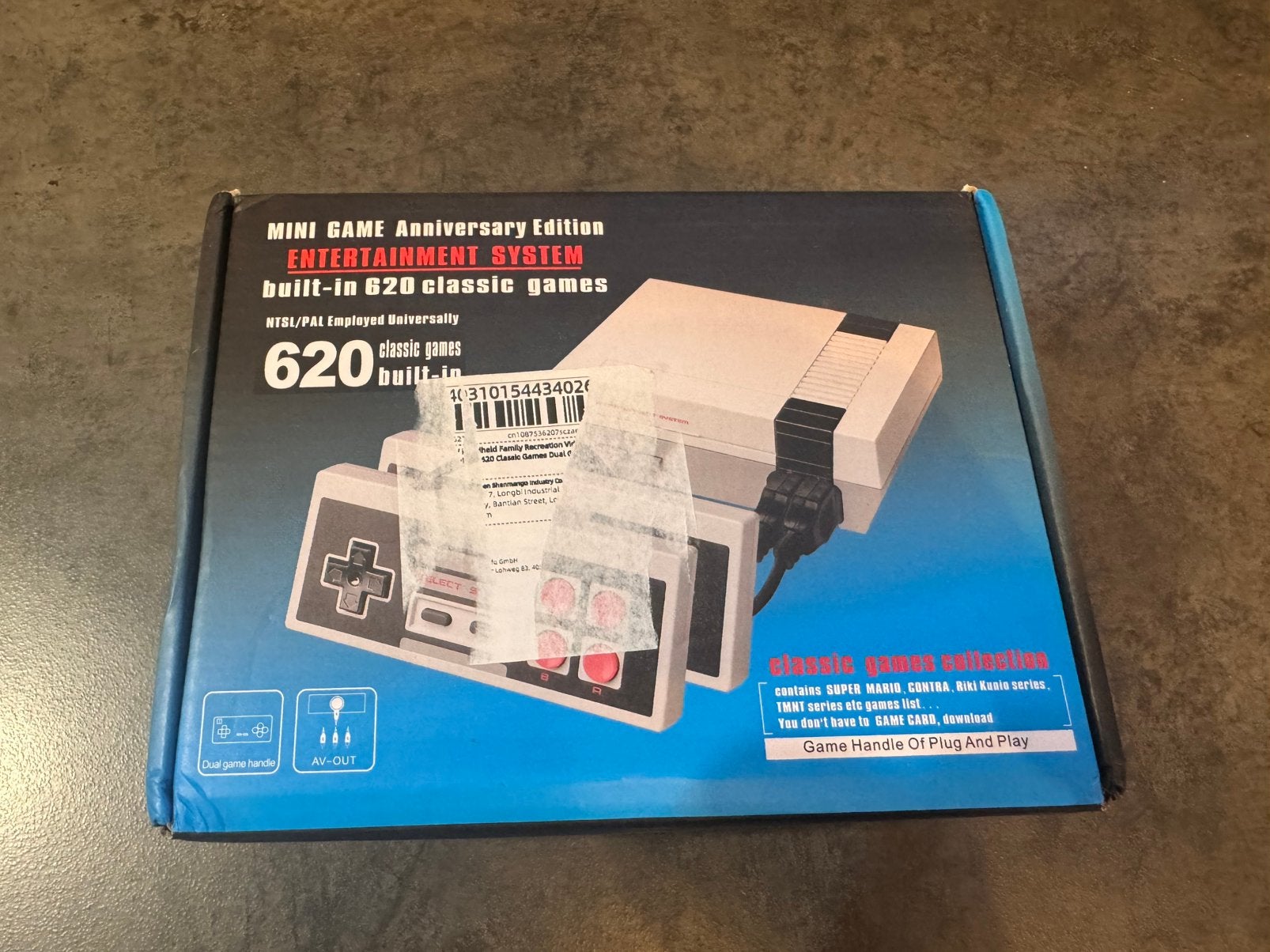 Gameconsole  met 620 games, Ophalen of Verzenden, Overige merken, Nieuw