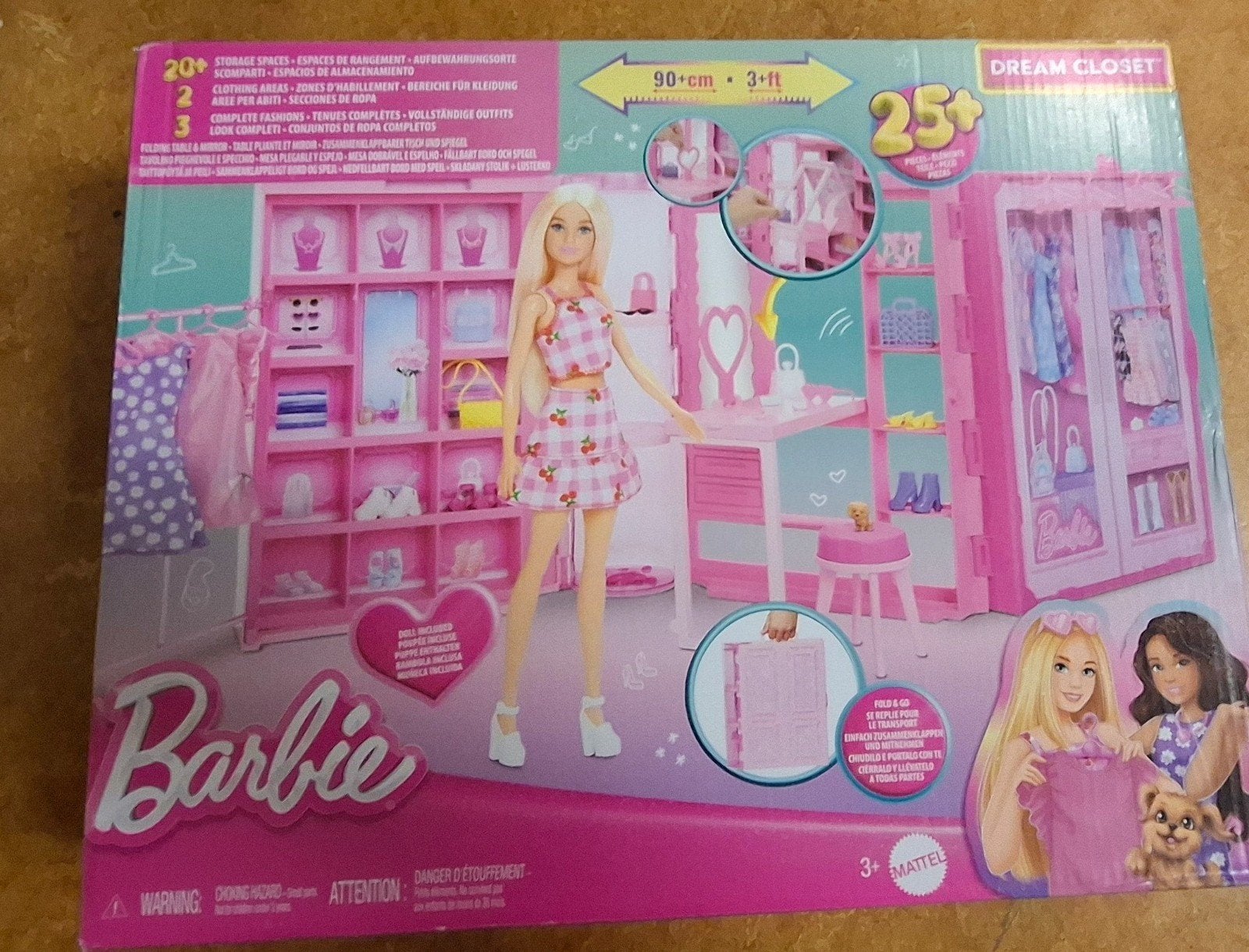 Barbie Dream closet, Ophalen, Nieuw, Barbie