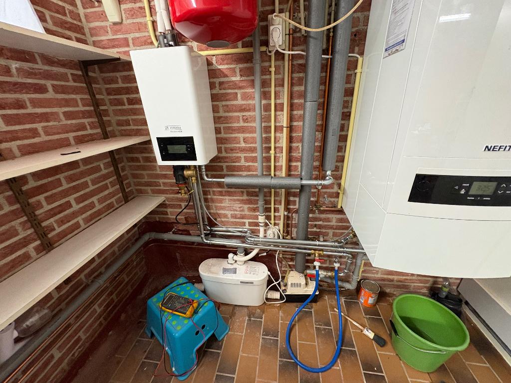 Remeha Elga Ace hybride warmtepomp, Witgoed en Apparatuur, Airco's, Wandairco, 100 m³ of groter, 3 snelheden of meer, Ophalen