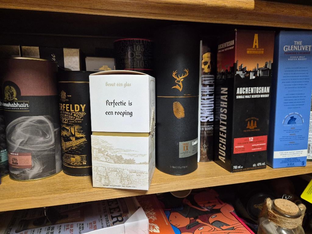 Lege wiskey dozen/flessen, Ophalen, Gebruikt, Flesje(s), Overige merken