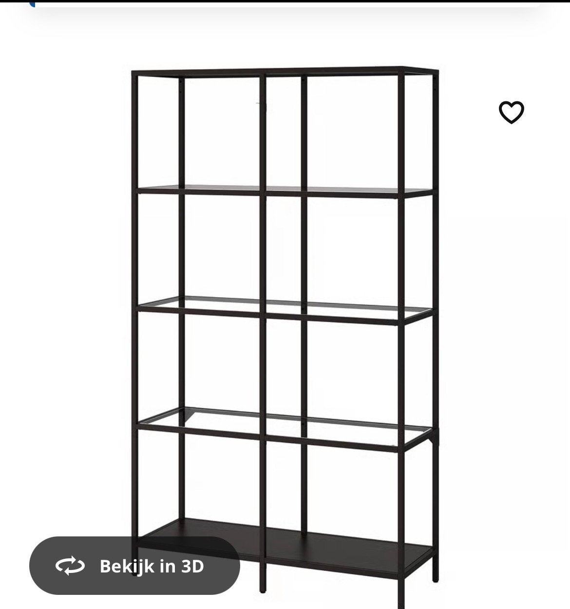Ikea stellingkast, Ophalen, Gebruikt