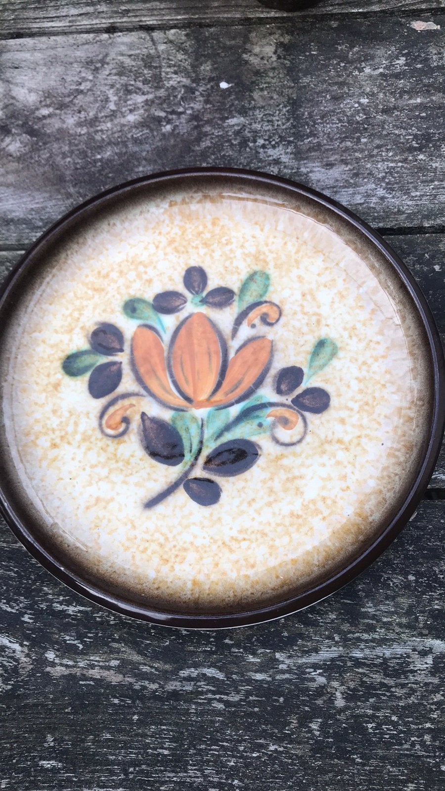 Boch Corfou bord, Huis en Inrichting, Keuken | Servies, Ophalen of Verzenden, Aardewerk, Overige stijlen, Bord(en)
