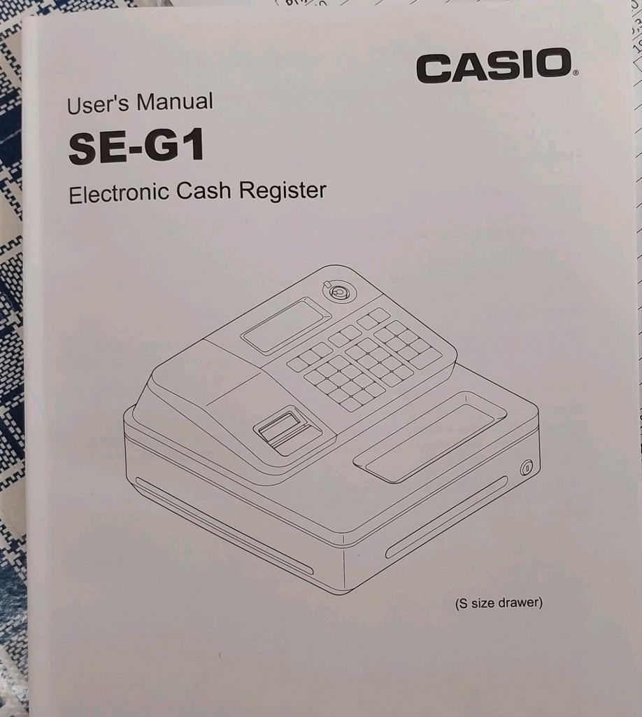 Casio SE-G1 Elektronische Kassa - Roze, Ophalen of Verzenden