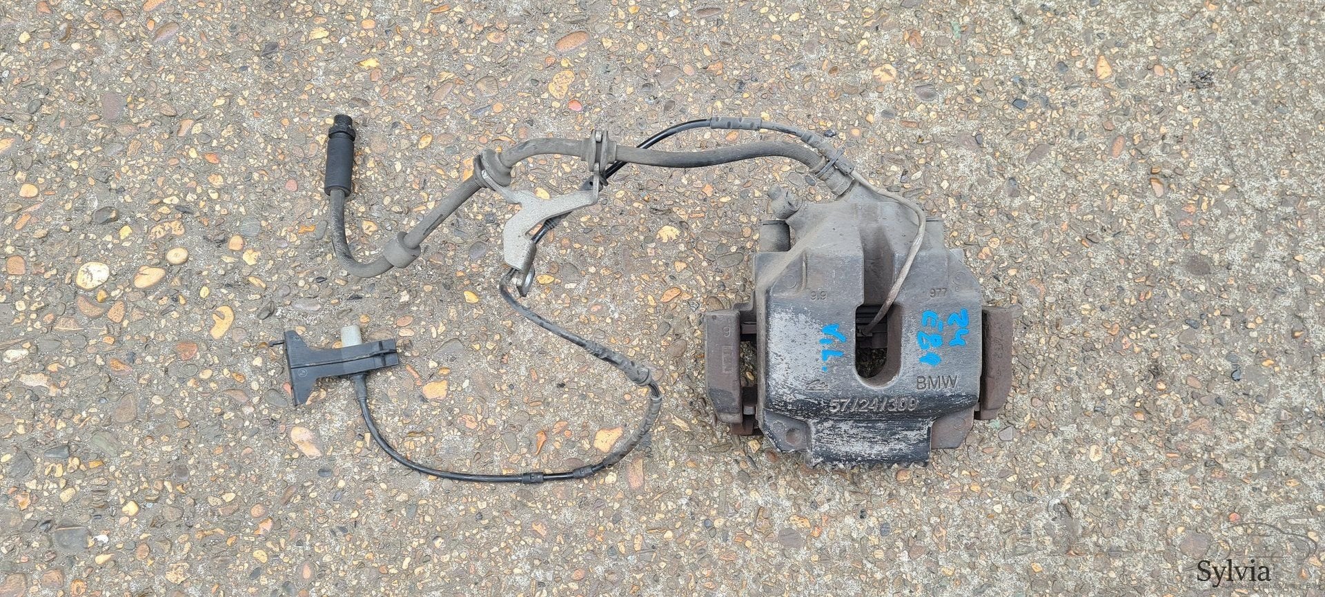 Remklauw remzadel links voorzijde BMW 3 serie E90 E91 E92 Z4, Gebruikt, -, -, Ophalen of Verzenden