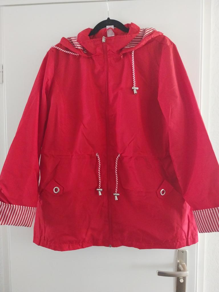 Nieuwe rode zomerjas maat 44, Ophalen of Verzenden, Nieuw, Maat 42/44 (L), Rood