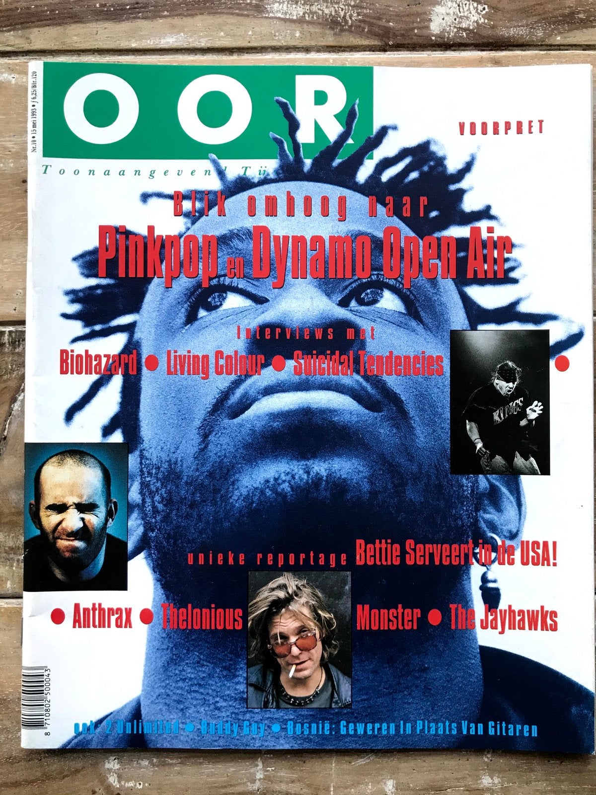 OOR Magazine 1993 BIOHAZARD Suicidal Tendencies ANTHRAX, Ophalen of Verzenden, Zo goed als nieuw, Muziek, Film of Tv
