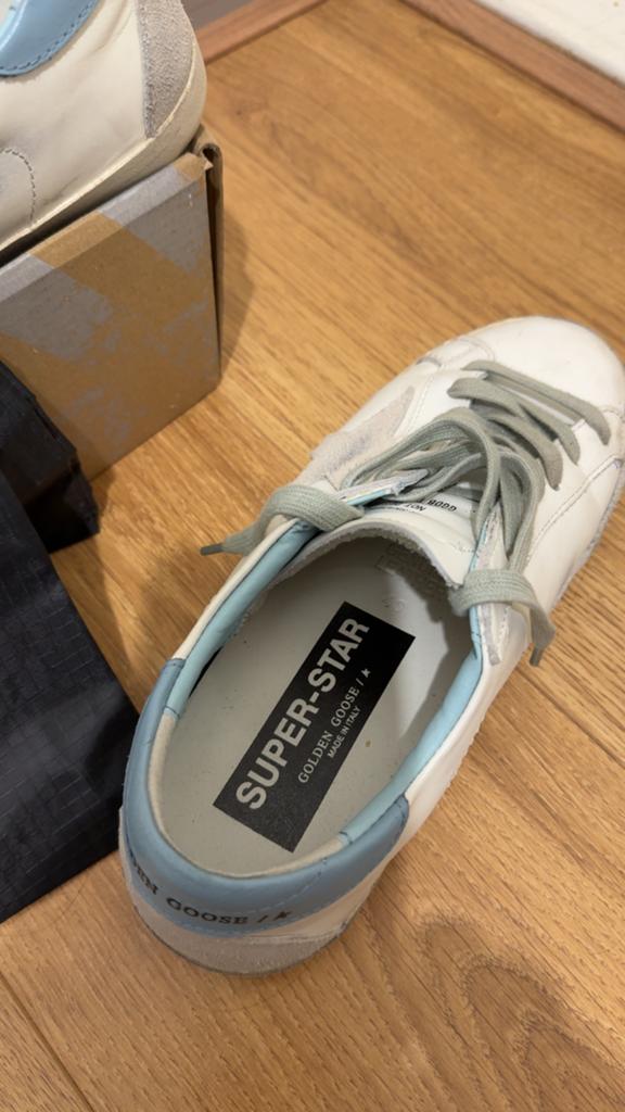 Golden Goose Super-Star Sneakers Maat 40, Kleding | Dames, Schoenen, Ophalen of Verzenden, Gedragen, Wit, Sneakers of Gympen