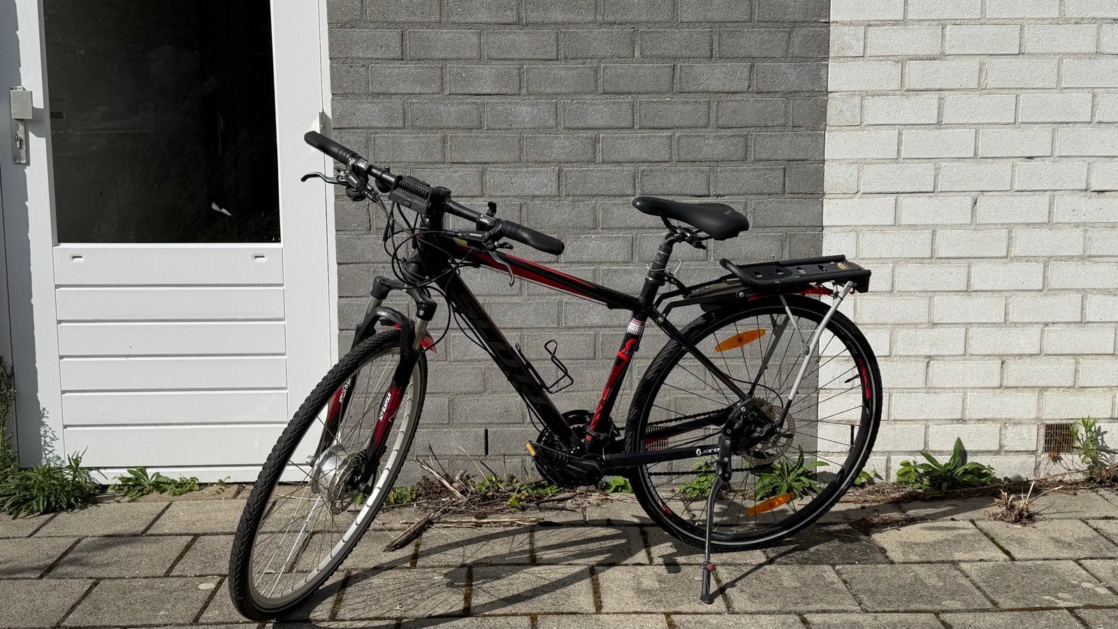 Scott Sportster Hybrid E-Bike Conversion Shimano Deore, 28 inch, Gebruikt, Vering, 57 tot 61 cm