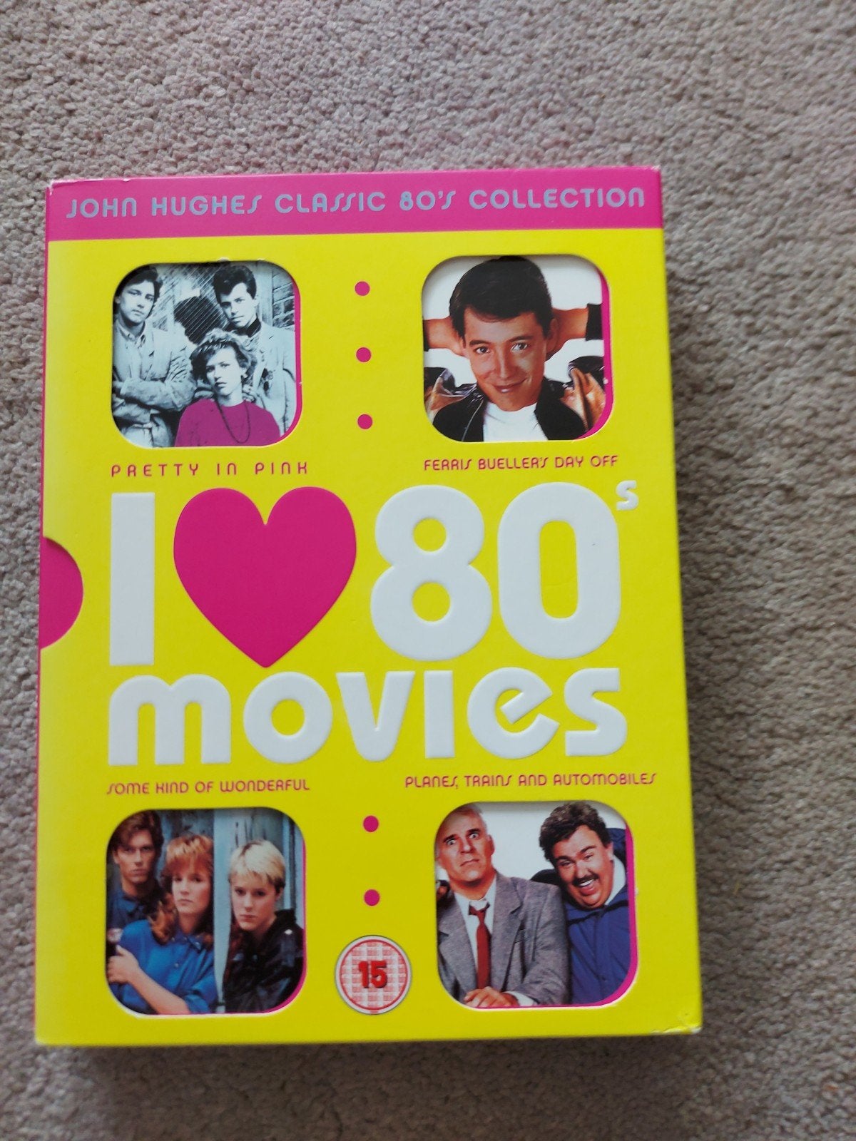 4 x DVD  John Hughes classic 80's collection NL ONDERTITELD, Cd's en Dvd's, Alle leeftijden, Ophalen of Verzenden, Zo goed als nieuw