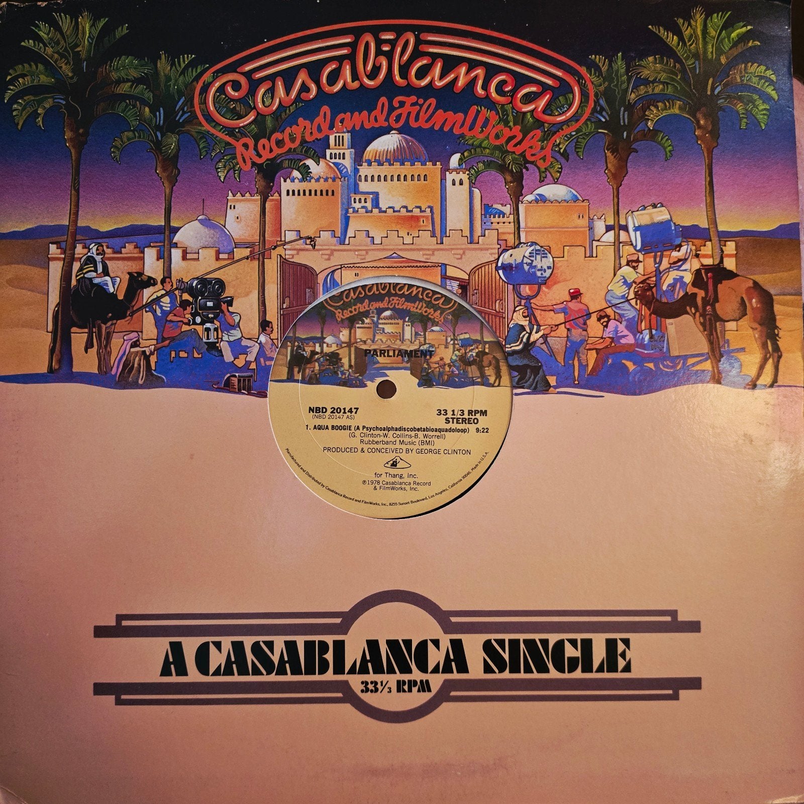 Parliament - Aqua Boogie  - 12" Maxi - Nieuwstaat, LP, Verzenden, Zo goed als nieuw, Import