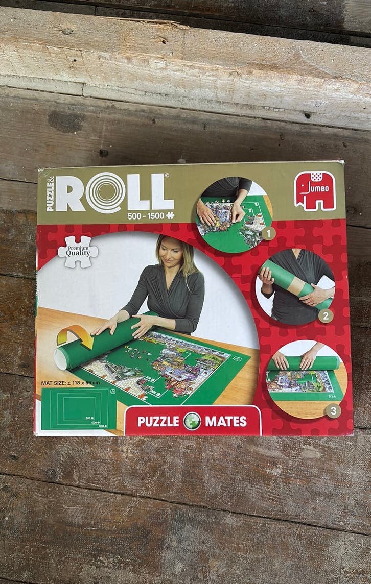 Jumbo oprolbare puzzelmat, Ophalen, Zo goed als nieuw