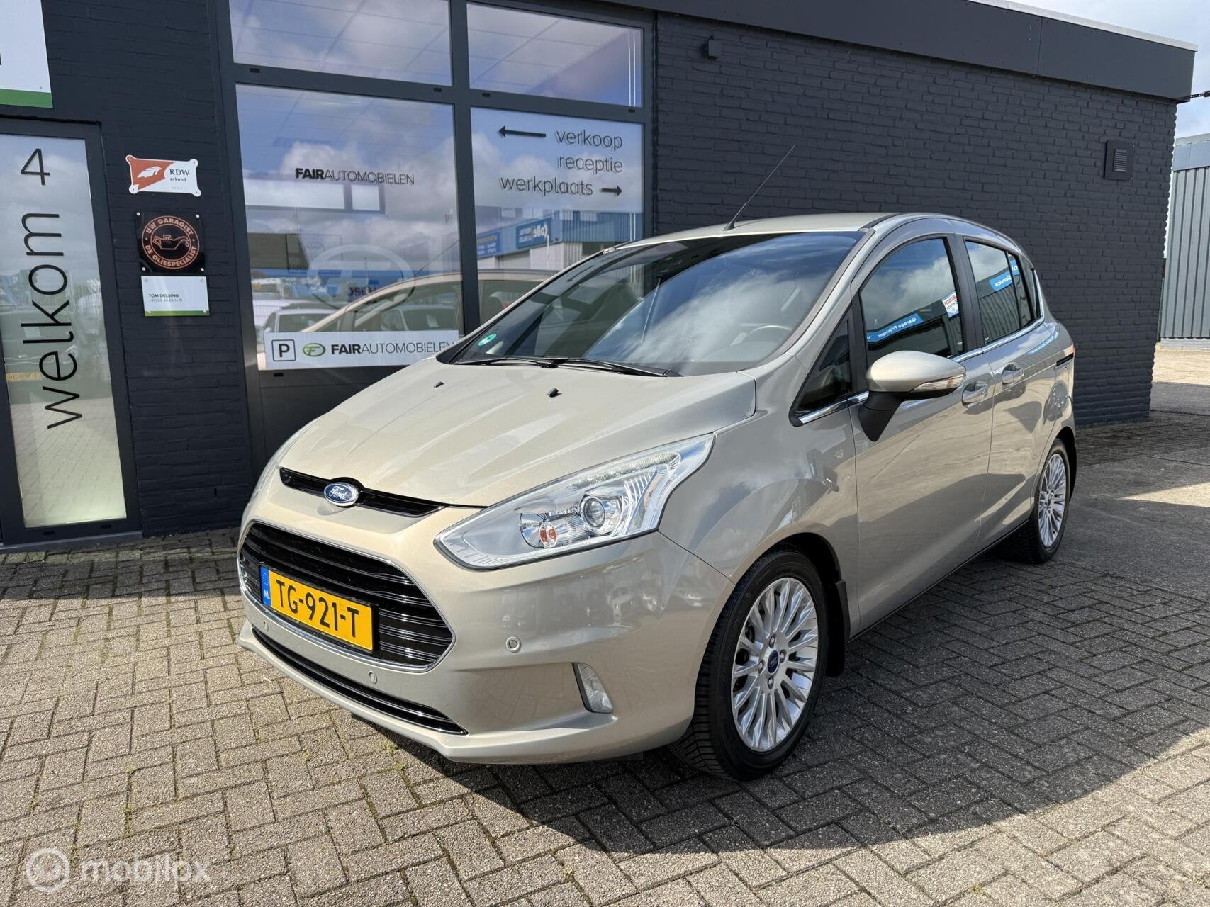 Ford B-Max 1.0 EcoBoost Titanium, Voorwielaandrijving, Euro 5, Gebruikt, Met garantie (alle)
