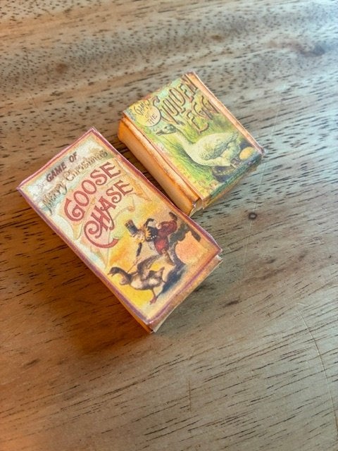 Nostalgische spellendoosjes, Ophalen of Verzenden, Zo goed als nieuw, Poppenhuis