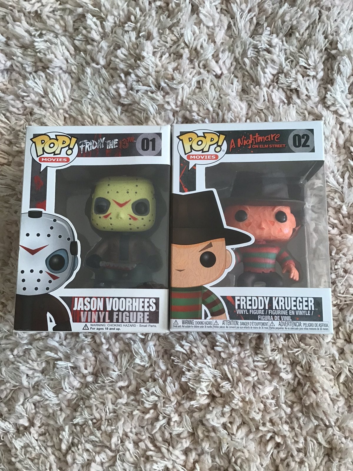 Funko pop Jason Voorhees en Freddy Krueger, Ophalen of Verzenden, Zo goed als nieuw