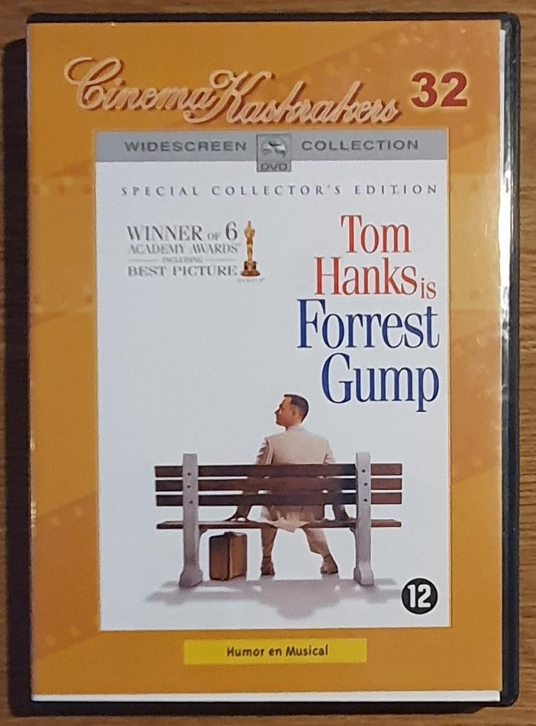 Forrest Gump (1994) - DVD, Vanaf 12 jaar, Zo goed als nieuw, Drama