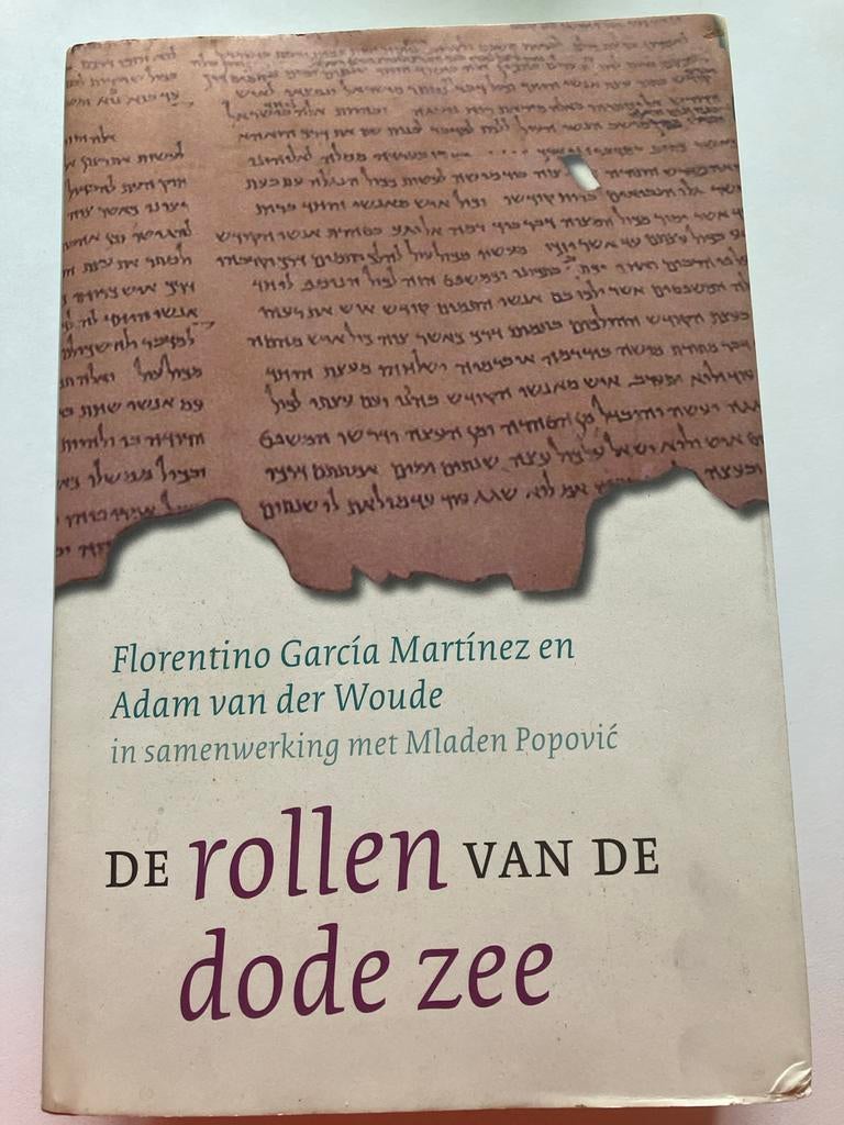 De rollen van de dode zee, Boeken, Ophalen, Gelezen