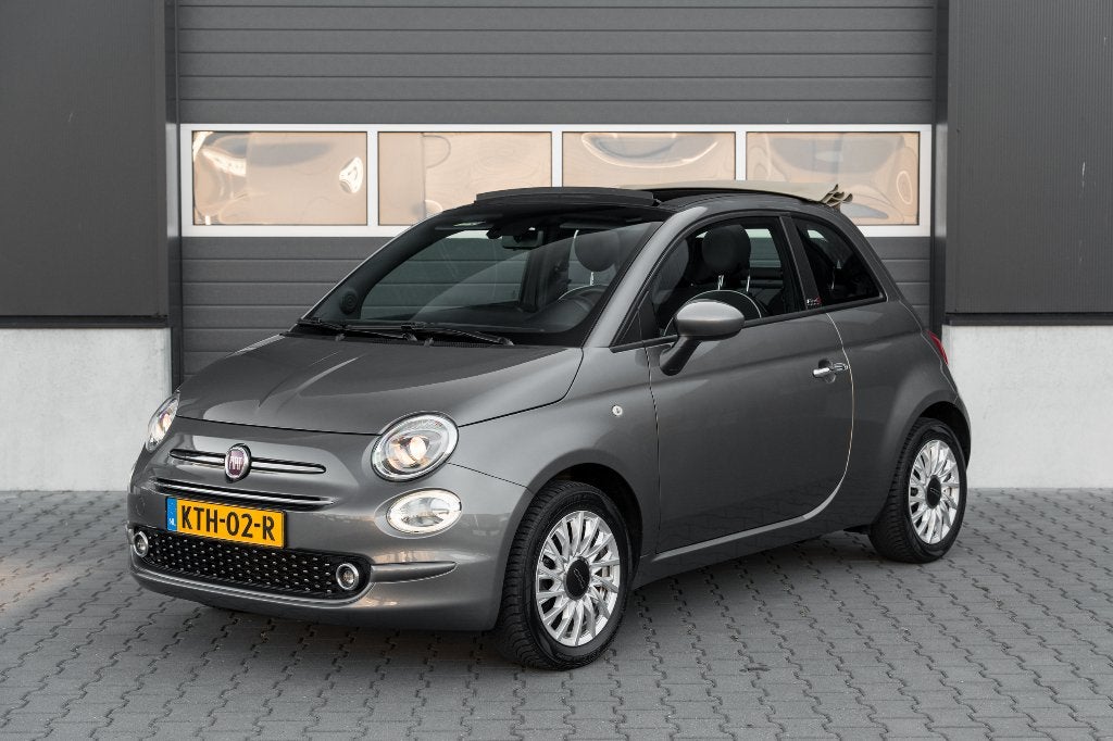 Fiat 500C 1.0 Hybrid Lounge | 2021 | 44.971 km, Voorwielaandrijving, Stof, 4 stoelen, Bedrijf