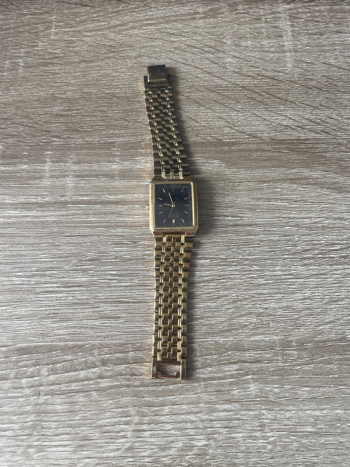 Waterdicht Seiko Quartz horloge - Goudkleurig, Gebruikt, Polshorloge, Ophalen of Verzenden, Goud