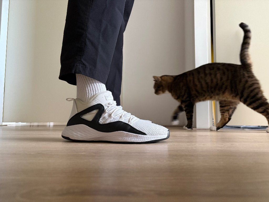 Nike Air Jordan 200E - 23 Engineered maat 44, Wit, Nike, Ophalen of Verzenden, Sneakers of Gympen