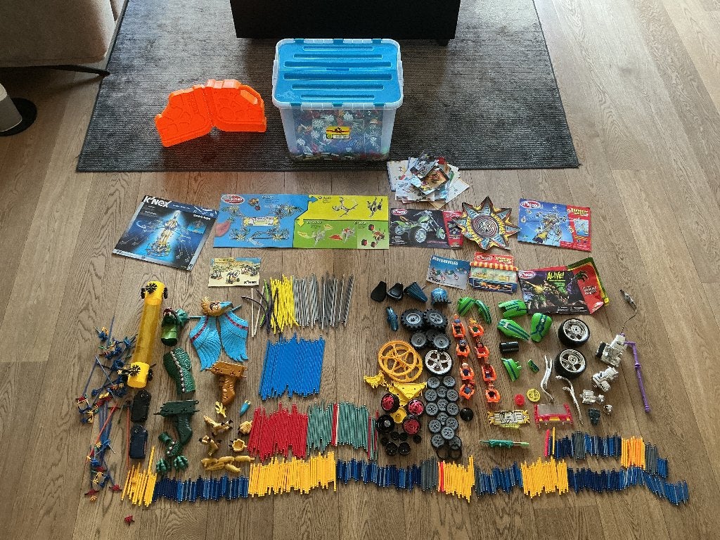 Knex hele grote partij, Kinderen en Baby's, Speelgoed | Bouwstenen, Ophalen, Gebruikt, K'nex