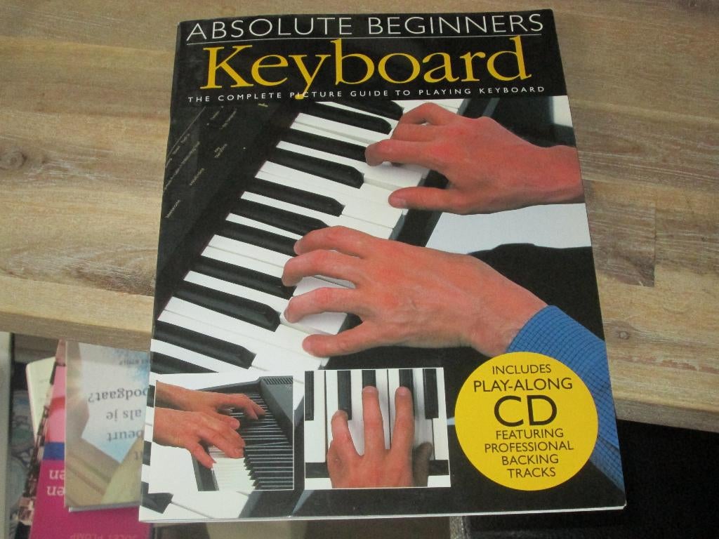 absolute beginners keyboard met CD, Ophalen of Verzenden, Nieuw, Artiest of Componist, Keyboard