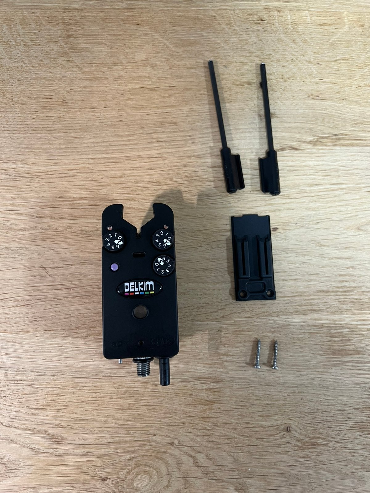 Delkim TXI+ plus paars met Snag Ears, Ophalen of Verzenden, Zo goed als nieuw, Overige typen