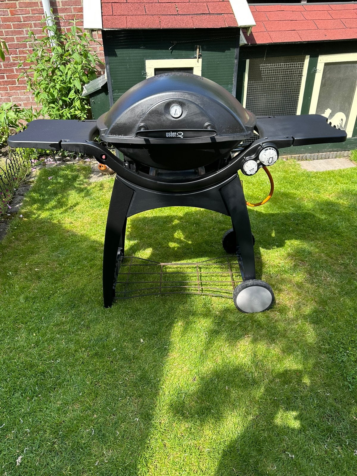 Weber q 300 gasbarbeque, Ophalen