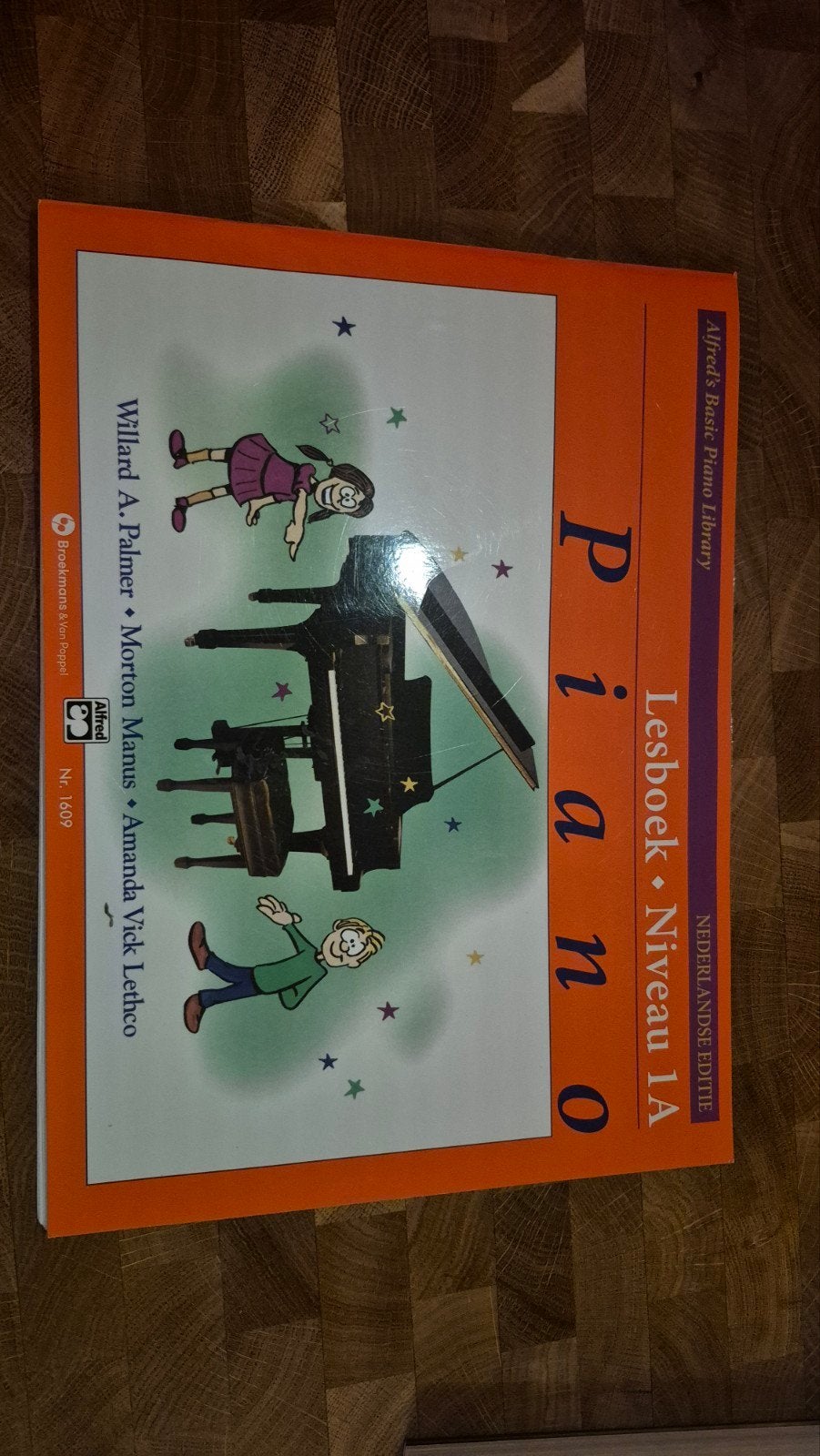 Alfred's Basic Piano Library Lesboek Niveau 1A, Klassiek, Les of Cursus, Ophalen of Verzenden, Zo goed als nieuw