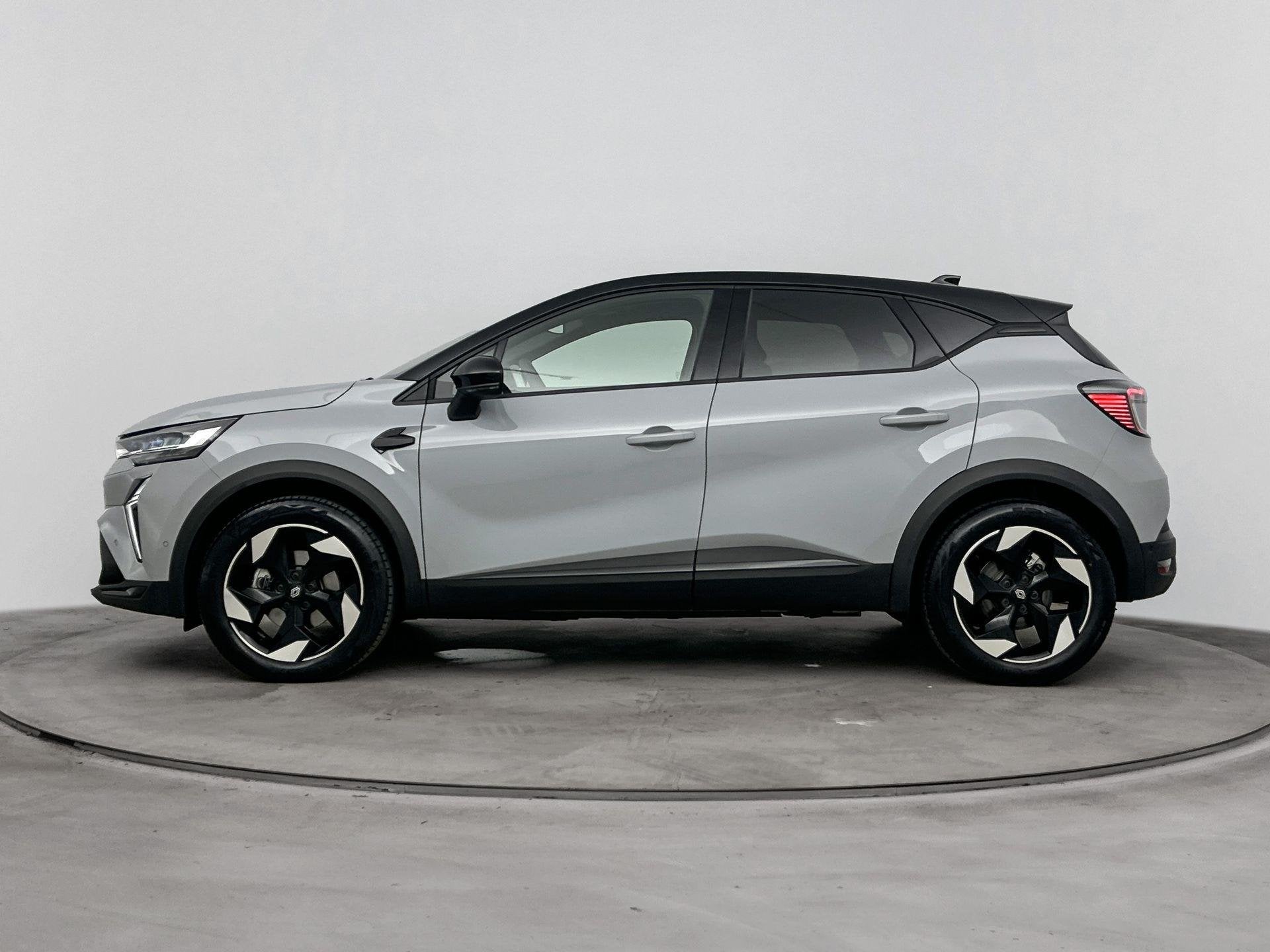 Renault Captur 1.8 E-Tech full hybrid 160Pk techno | Navigat, Auto's, 4 cilinders, Leder en Stof, Bedrijf, Hybride Elektrisch/Benzine