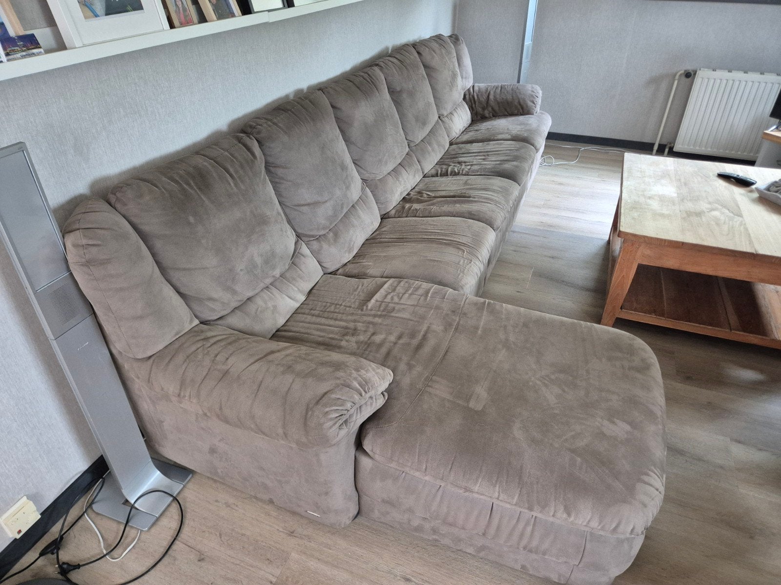 Bank 3.5 meter, Ophalen, Gebruikt, 300 cm of meer, 75 tot 100 cm