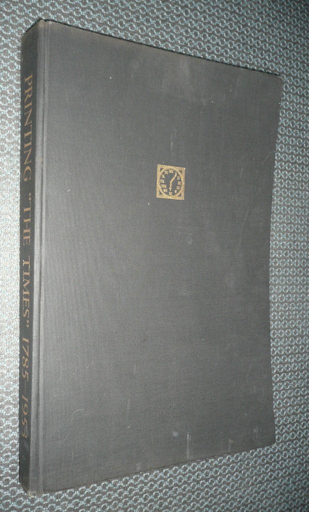 PRINTING THE TIMES 1785-1953., Gelezen, PRINTING THE TIMES 1785-1953., Non-fictie, Ophalen of Verzenden