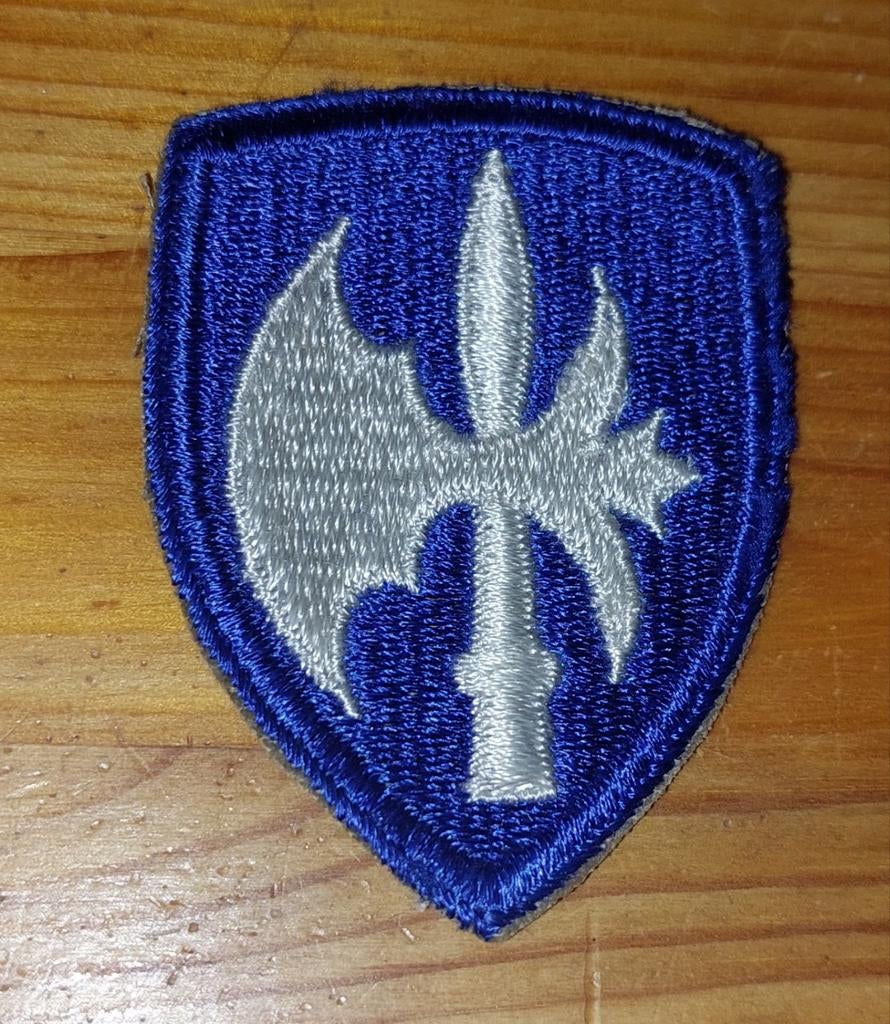 US 65th Infantry Division patch, Verzamelen, Militaria | Tweede Wereldoorlog, Ophalen of Verzenden, Landmacht, Amerika, Embleem of Badge