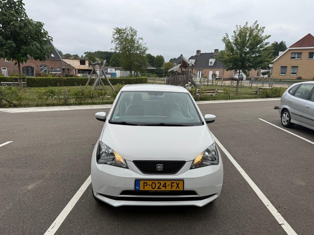 SEAT Mii 1.0 60PK 5-deurs | Airco | APK 03-2027, Voorwielaandrijving, Euro 5, Mii, Wit