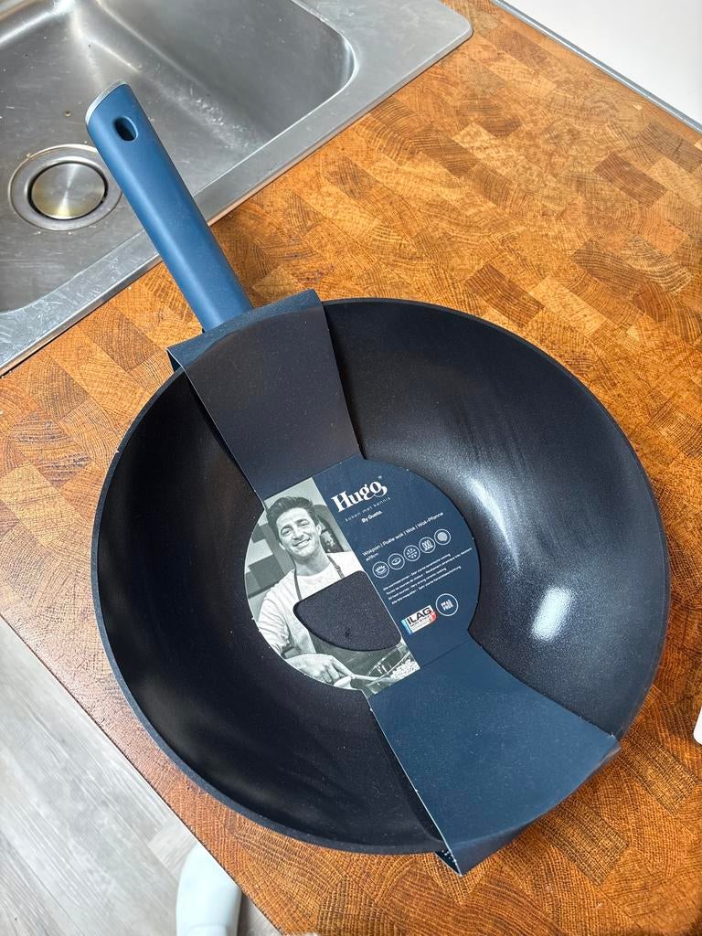 Hugo by Gusta Wokpan, Ophalen, Inductieplaat, Wok, Nieuw