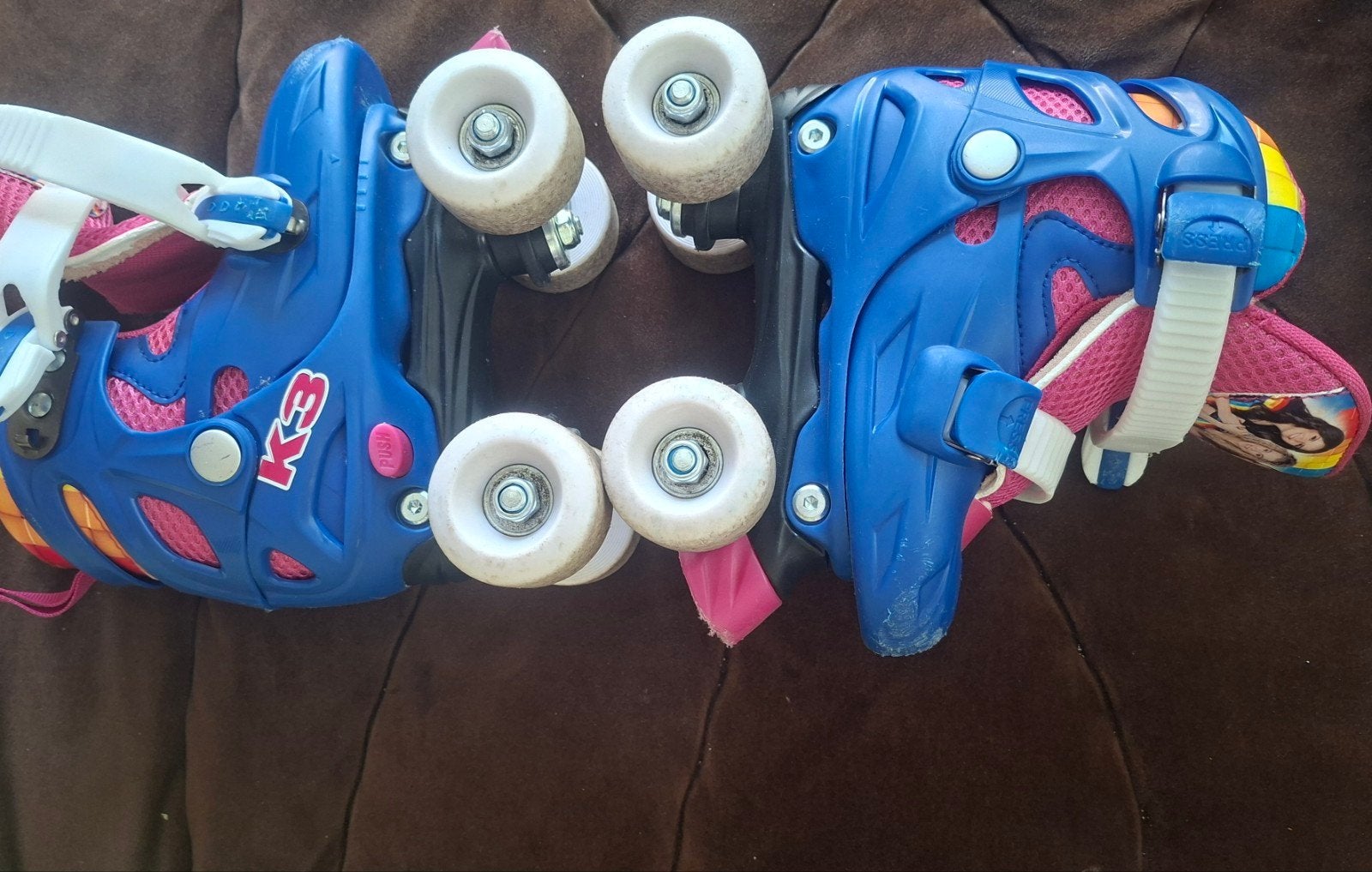 Verstelbare rolschaatsen voor kinderen, maat 26-29, Ophalen of Verzenden, Verstelbaar, Gebruikt, Kinderen