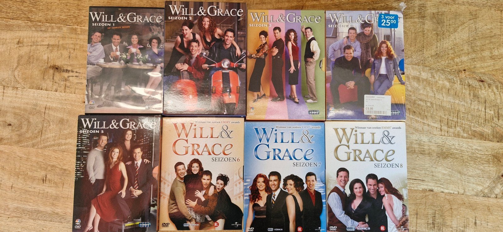 Will & Grace Complete Serie DVD Box, Engels, Nederlands, Ophalen of Verzenden, Zo goed als nieuw