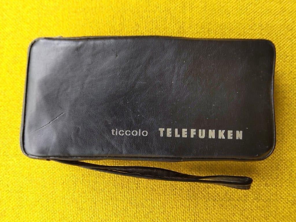 Telefunken Piccolo 101 Transistorradio - Nieuwstaat, Ophalen of Verzenden, Nieuw, Transistorradio